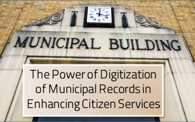 Transforming Public Services: Digitization of Municipal Records