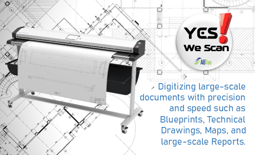 Wide Format Scanners for On-Site Scanning
