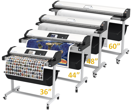 Range of WideTEK large Format Scanners