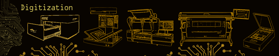 All types of scanners for Digitization projects
