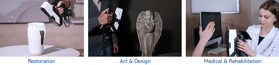 3D creation with 3DeVOK MQ Color Professional-Grade 3D Scanner